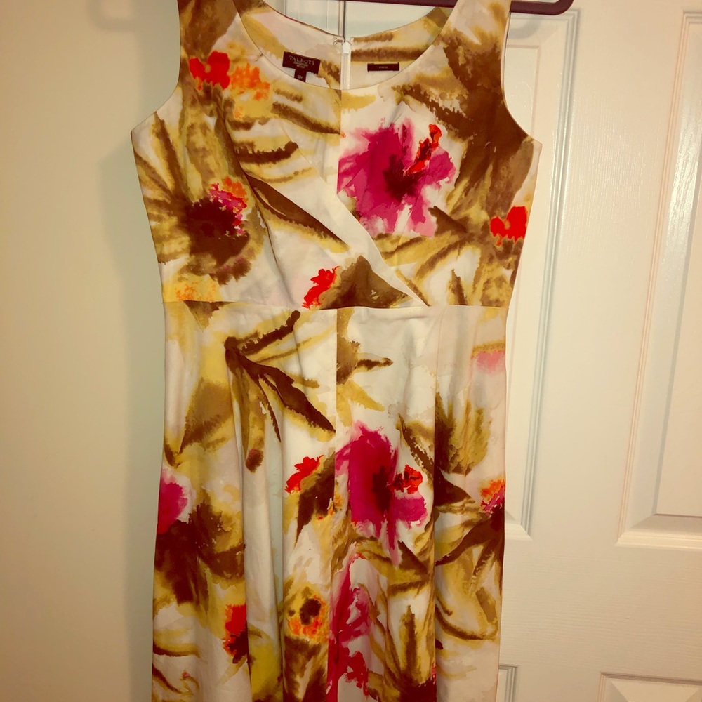 Women Talbots sun dress size 10P